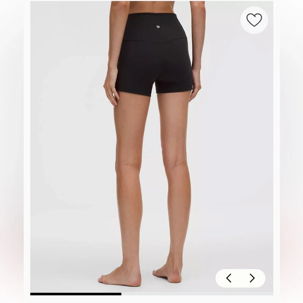 Lululemon Align High Rise 4” Short (Ribbed) - Picture 5 of 6